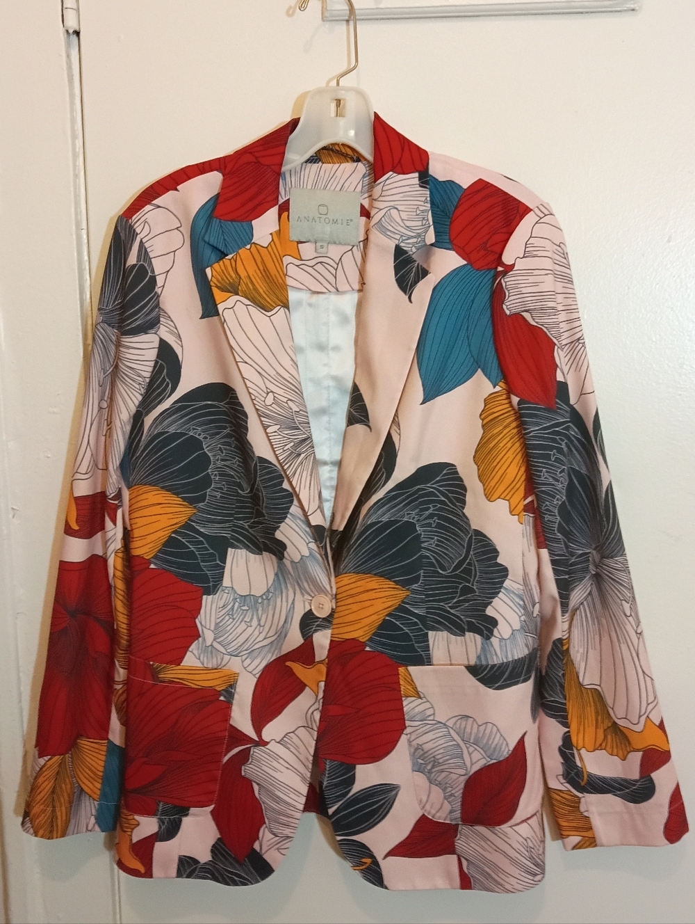 Anatomie Women's Floral Blazer Size Small  Polyester